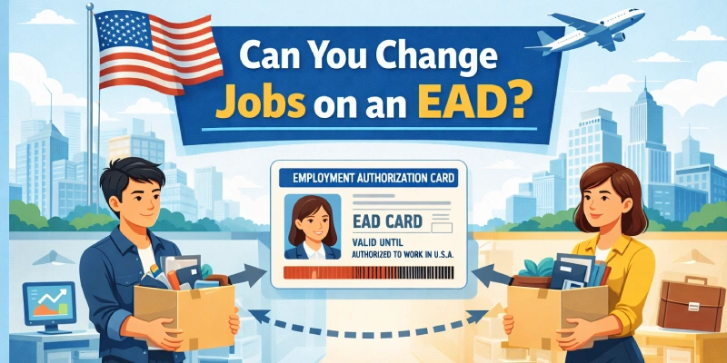 Professional analyzing work authorization documents